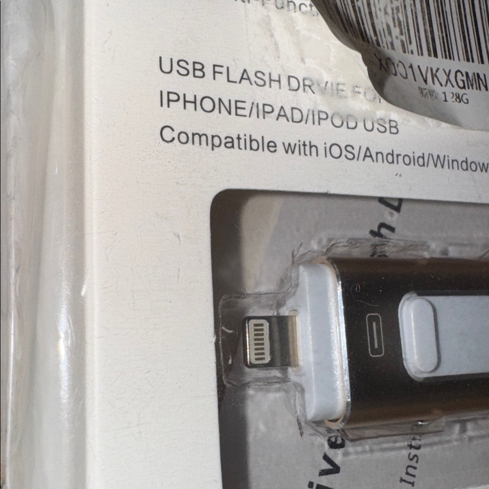 128G Flash Drive Apple, Android  NIB - Picture 4 of 4